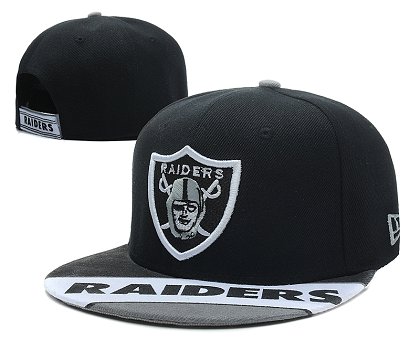 Oakland Raiders Snapback Hat SD 6R10